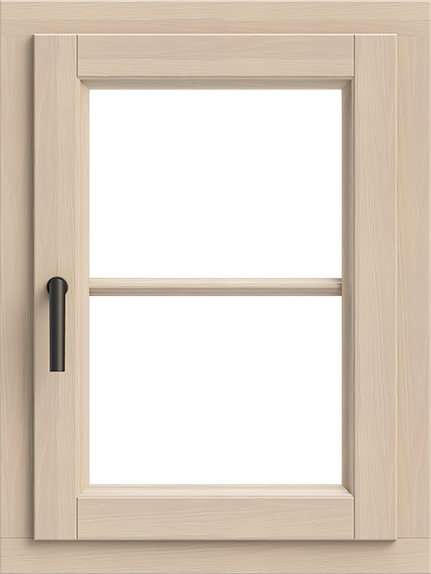 finestra legno-alluminio slim